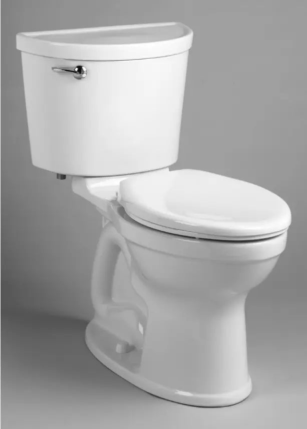 American Standard Champion PRO Two-Piece 1.6 gpf/6.0 Lpf Standard Height Elongated Right Hand Trip Lever Toilet less Seat 211CA005.020 - Plumbing Market