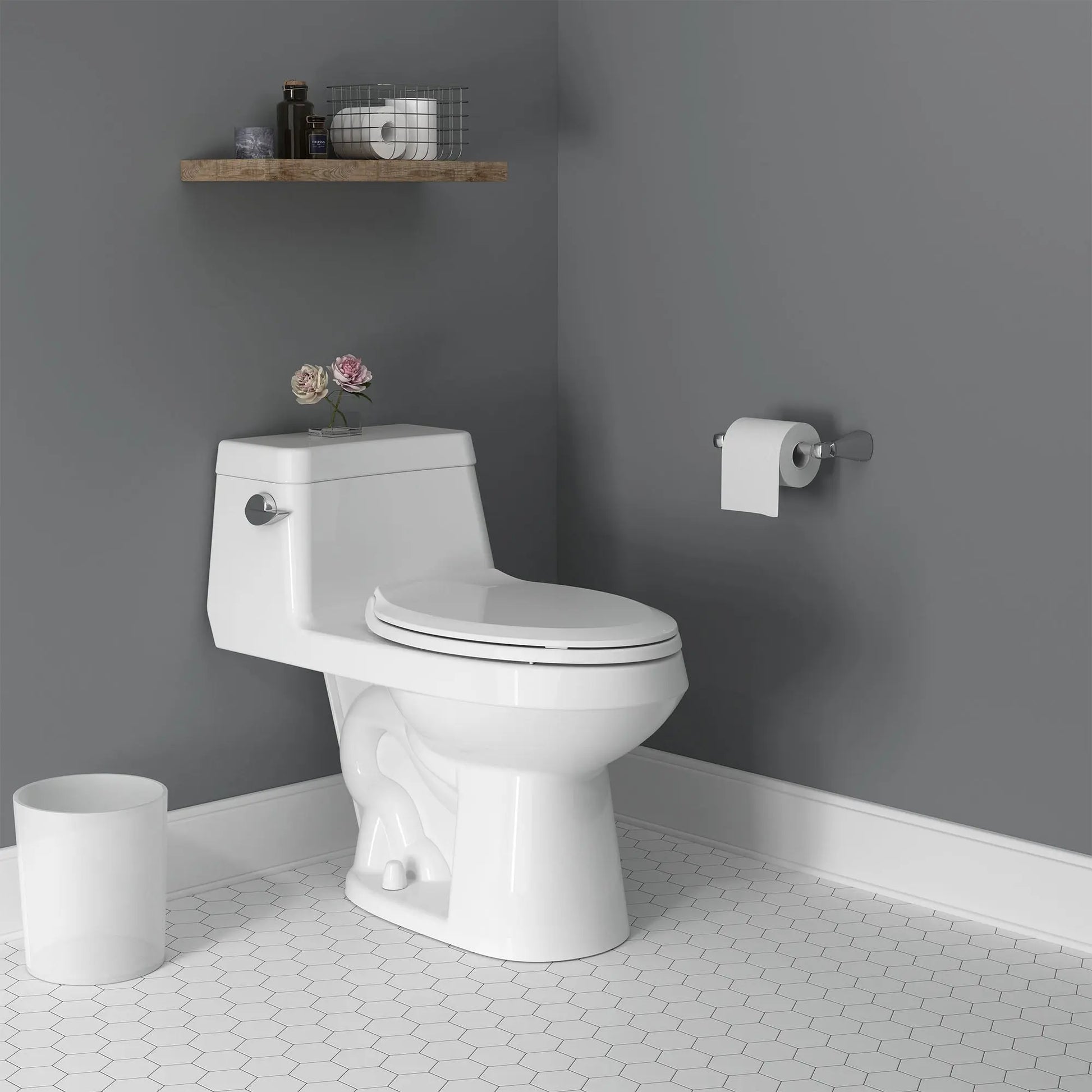 American Standard Colony 1.28 Elongated Toilet With Seat - Plumbing Market