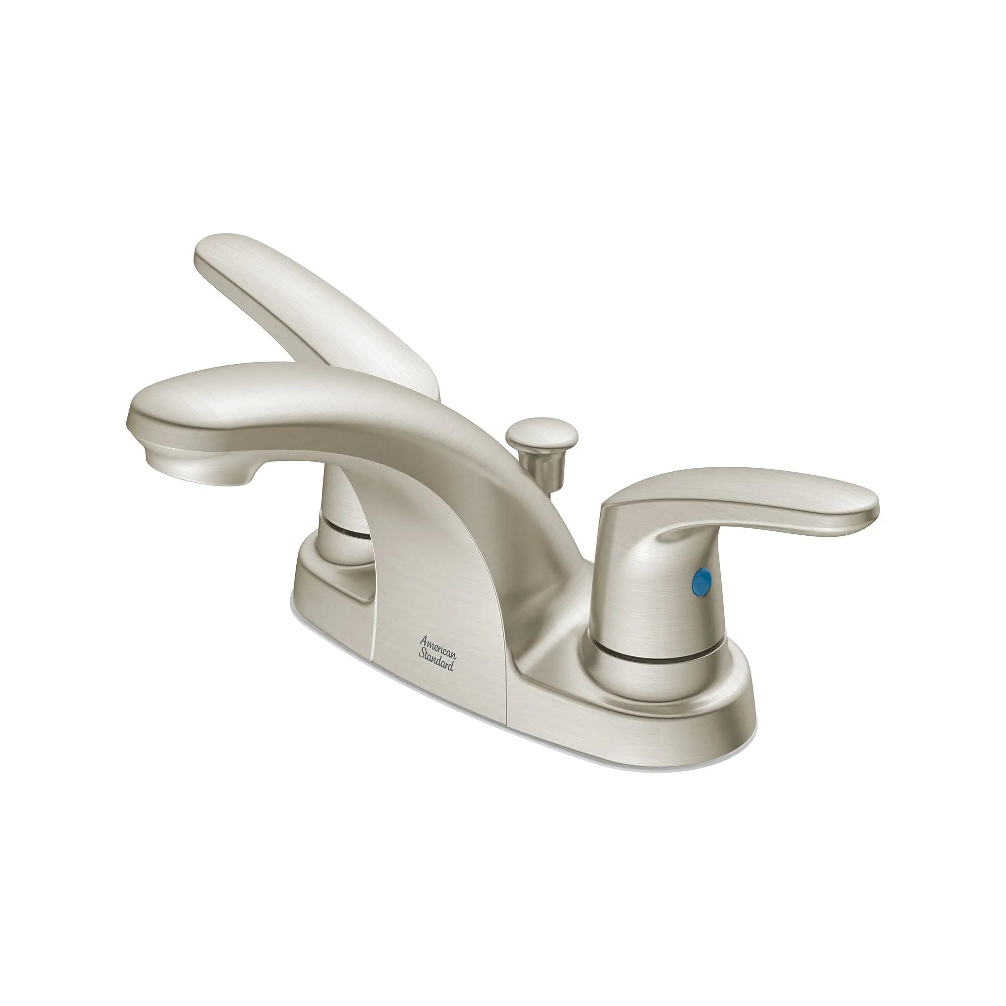 American Standard Colony PRO 4-Inch Centerset 2-Handle Bathroom Faucet 1.2 gpm/4.5 Lpm With Lever Handles 7075202.295 - Plumbing Market