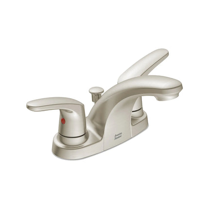 American Standard Colony PRO 4-Inch Centerset 2-Handle Bathroom Faucet 1.2 gpm/4.5 Lpm With Lever Handles 7075202.295 - Plumbing Market