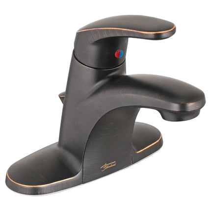 American Standard Colony PRO 4-Inch Centerset Single-Handle Bathroom Faucet 1.2 gpm/4.5 L/min With Lever Handle 7075000.278 - Plumbing Market