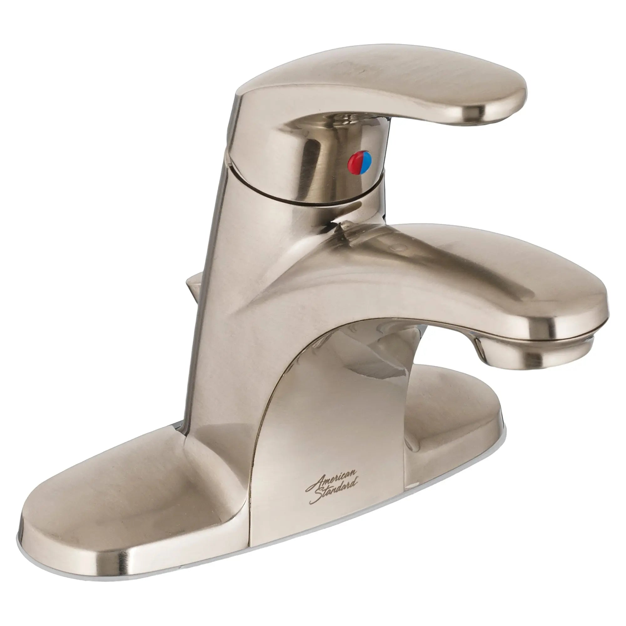 American Standard Colony PRO 4-Inch Centerset Single-Handle Bathroom Faucet 1.2 gpm/4.5 Lpm Less Drain With Lever Handle 7075004.295 - Plumbing Market