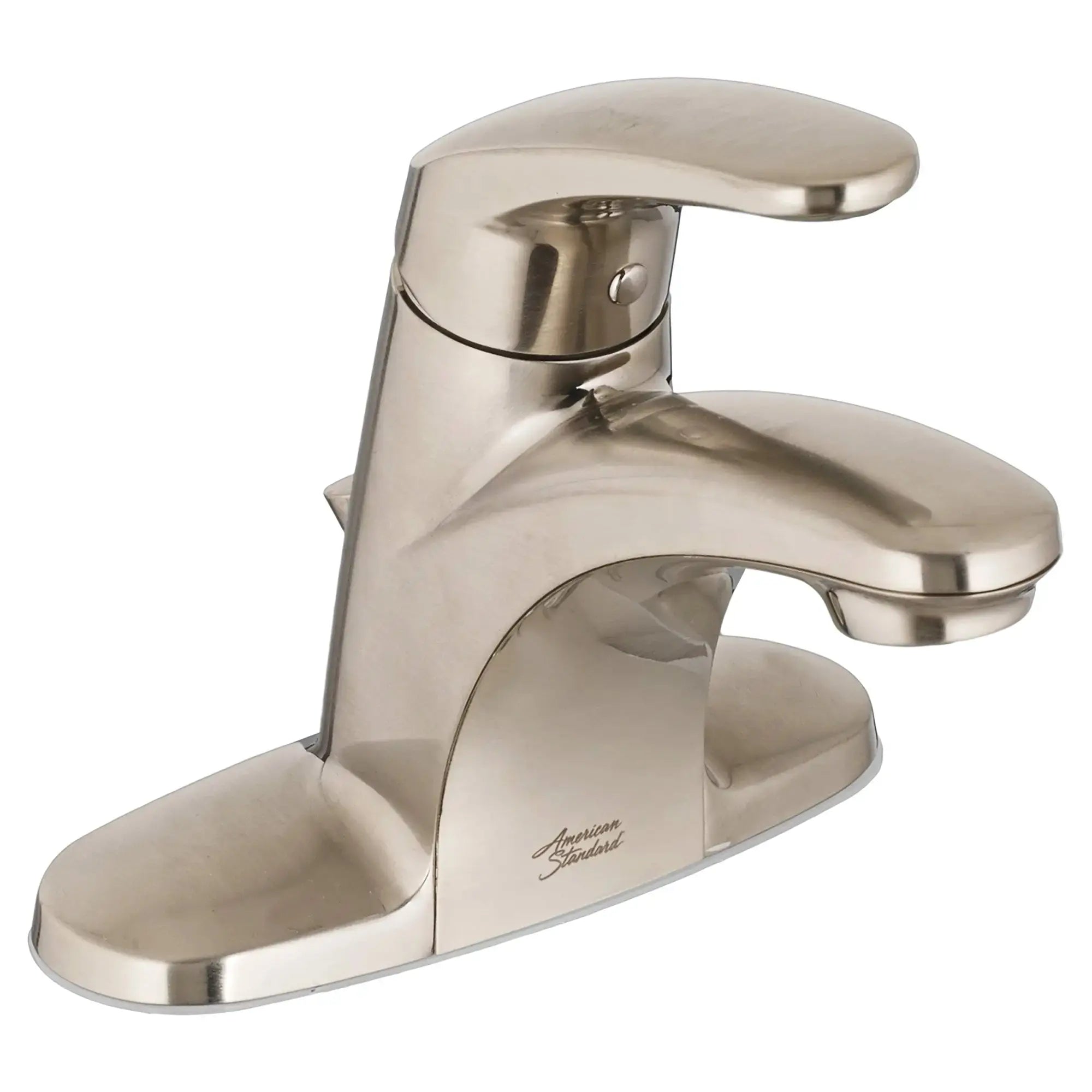 American Standard Colony PRO 4-Inch Centerset Single-Handle Bathroom Faucet 1.2 gpm/4.5 Lpm Less Drain With Lever Handle 7075004.295 - Plumbing Market
