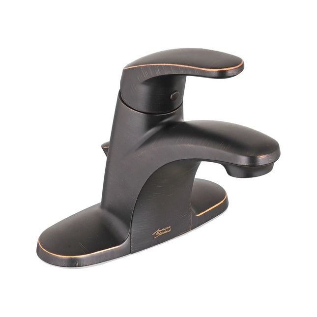 American Standard Colony PRO 4-Inch Centerset Single-Handle Bathroom Faucet 1.2 gpm/4.5 Lpm Less Drain With Lever Handle 7075005.278 - Plumbing Market