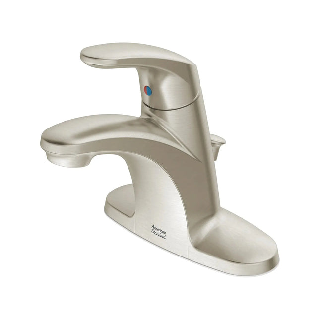 American Standard Colony PRO 4-Inch Centerset Single-Handle Bathroom Faucet 1.2 gpm/4.5 Lpm Less Drain With Lever Handle 7075005.295 - Plumbing Market