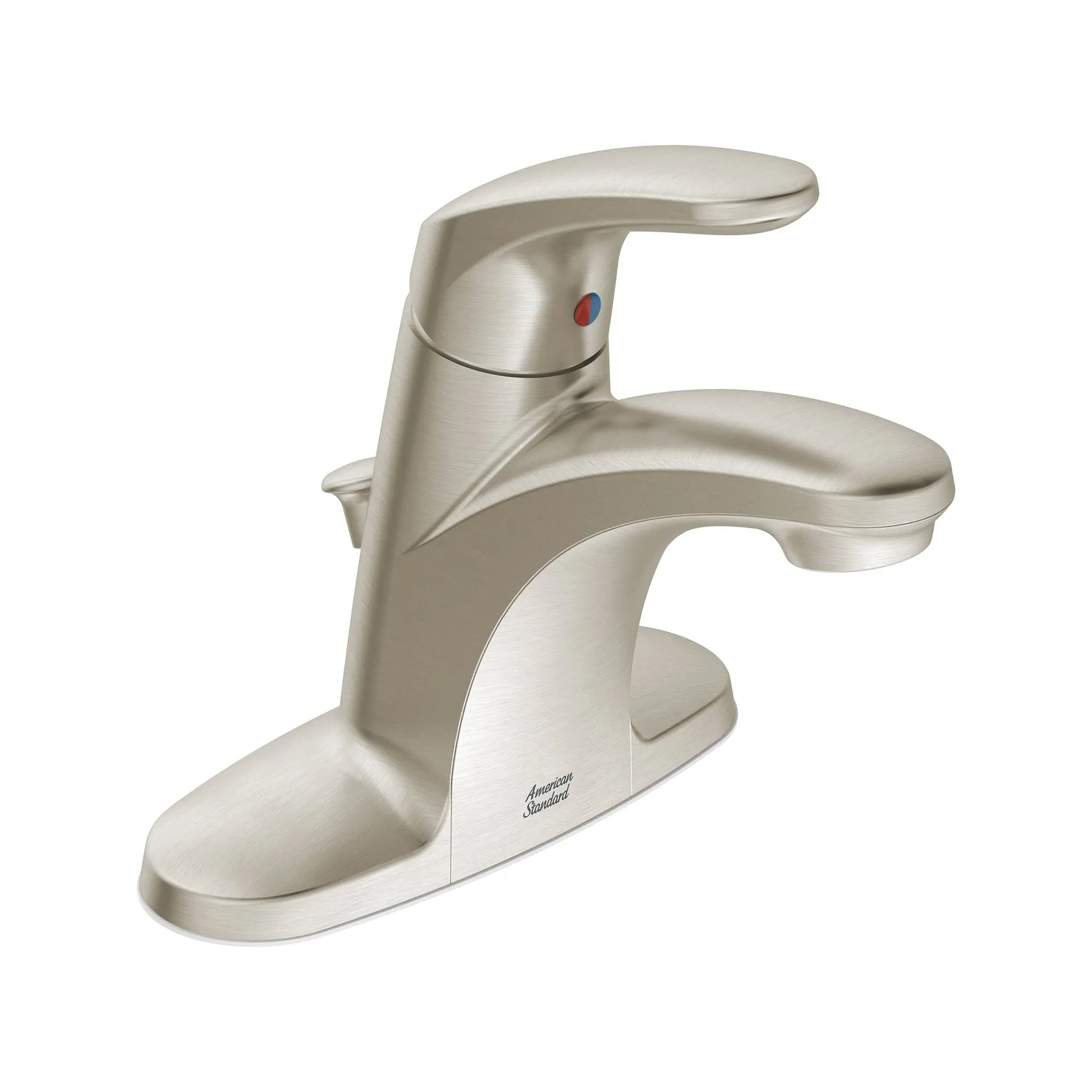 American Standard Colony PRO 4-Inch Centerset Single-Handle Bathroom Faucet 1.2 gpm/4.5 Lpm Less Drain With Lever Handle 7075005.295 - Plumbing Market