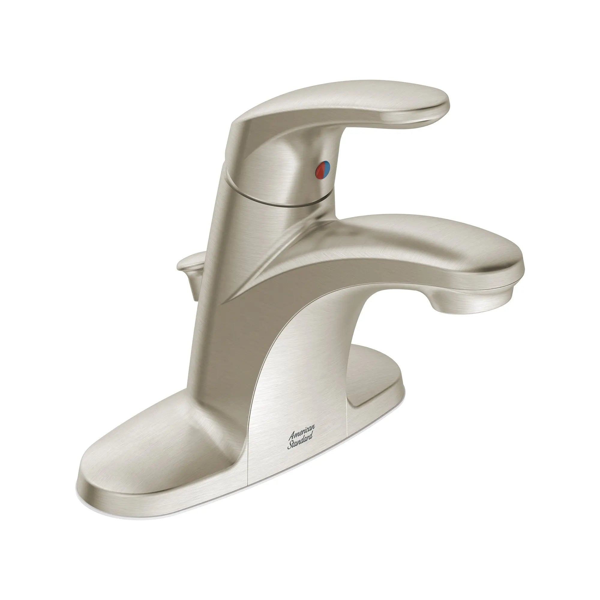 American Standard Colony PRO 4-Inch Centerset Single-Handle Bathroom Faucet 1.2 gpm/4.5 Lpm Less Drain With Lever Handle 7075005.295 - Plumbing Market