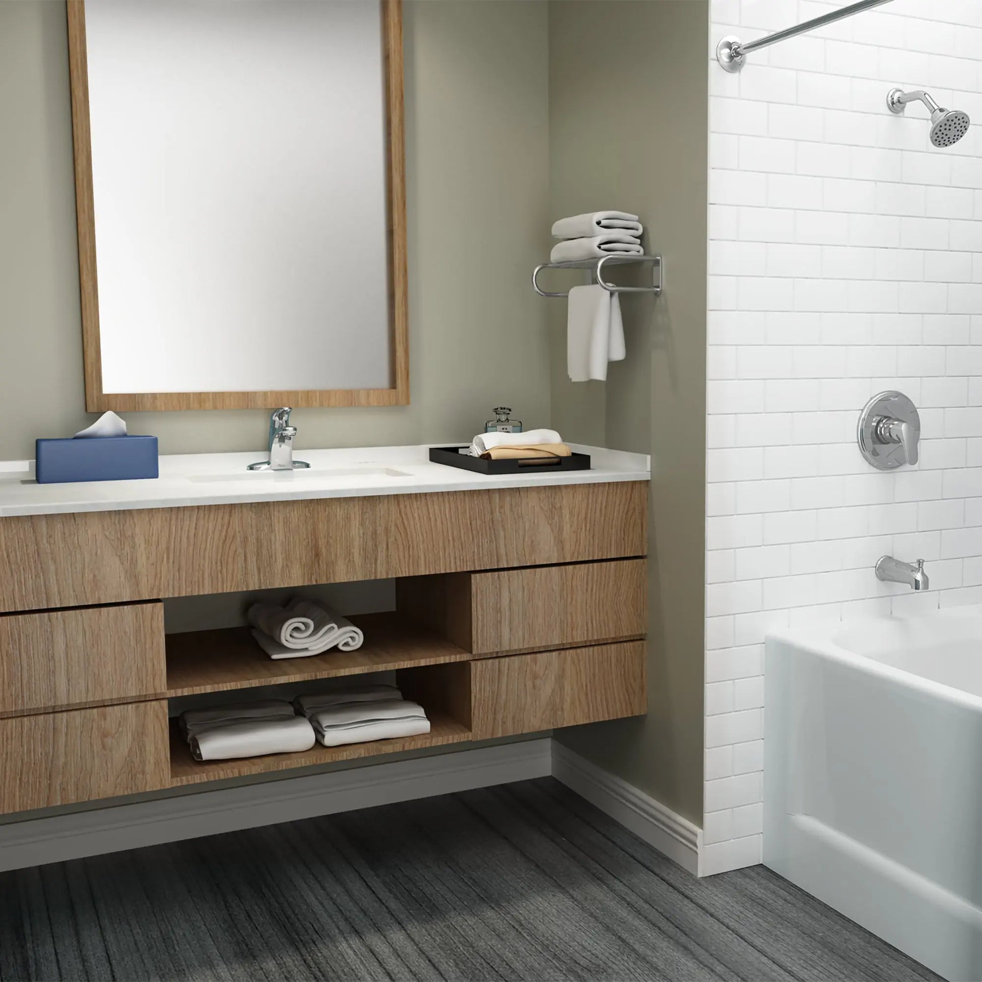 American Standard Colony PRO 4-Inch Centerset Single-Handle Bathroom Faucet 1.2 gpm/4.5 Lpm With Lever Handle - Plumbing Market