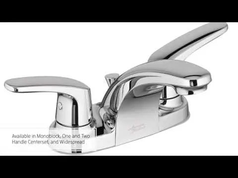 American Standard Colony PRO 8-Inch Widespread 2-Handle Bathroom Faucet 1.2 gpm/4.5 L/min With Lever Handles 7075800.278 - Plumbing Market