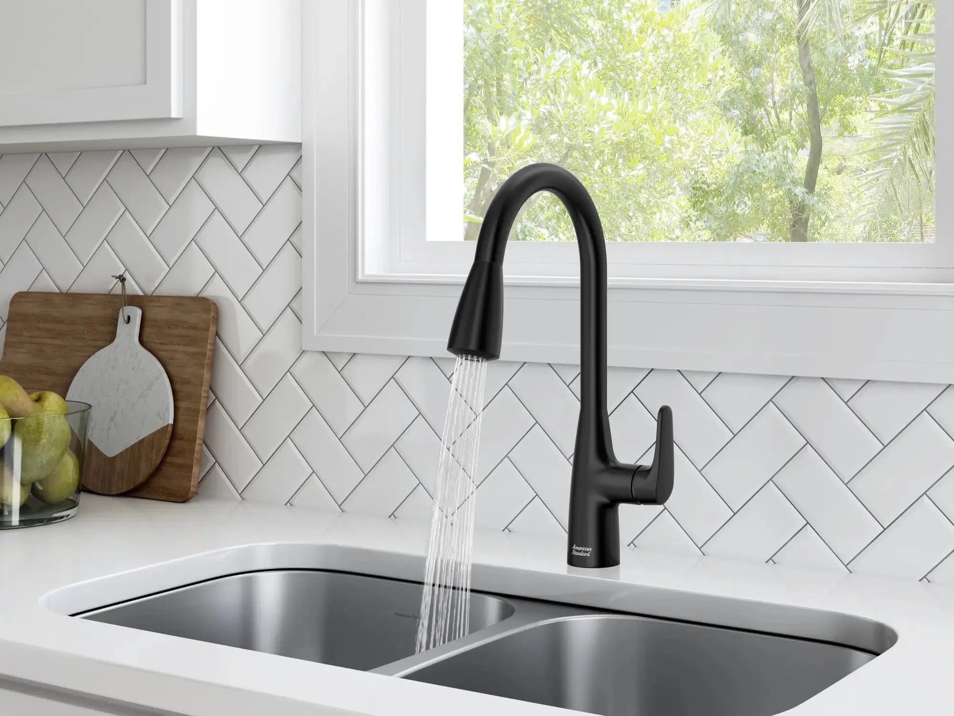 American Standard Colony PRO Single-Handle Pull-Down Dual Spray Kitchen Faucet 1.5 gpm/5.7 L/min 7077300.243 - Plumbing Market