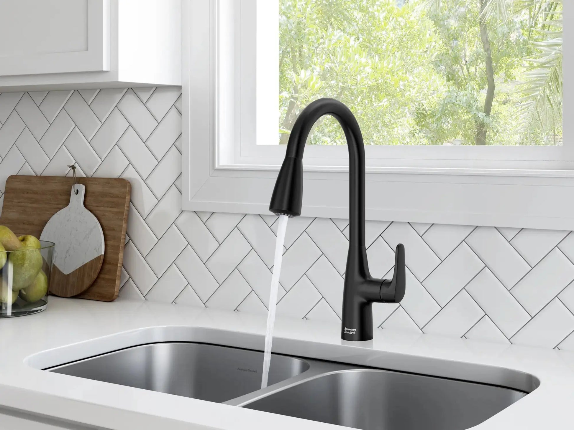 American Standard Colony PRO Single-Handle Pull-Down Dual Spray Kitchen Faucet 1.5 gpm/5.7 L/min 7077300.243 - Plumbing Market