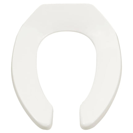 American Standard Commercial Heavy Duty Open Front Elongated Toilet Seat 5901100.02 - Plumbing Market