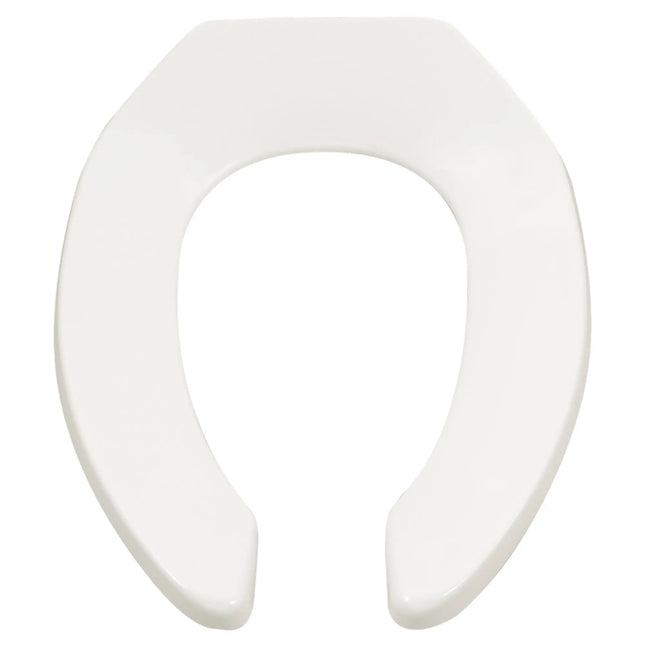 American Standard Commercial Heavy Duty Open Front Elongated Toilet Seat 5901100.02 - Plumbing Market