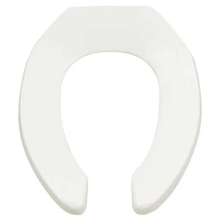 American Standard Commercial Heavy Duty Open Front Elongated Toilet Seat with EverClean Surface 5901110T.020 - Plumbing Market