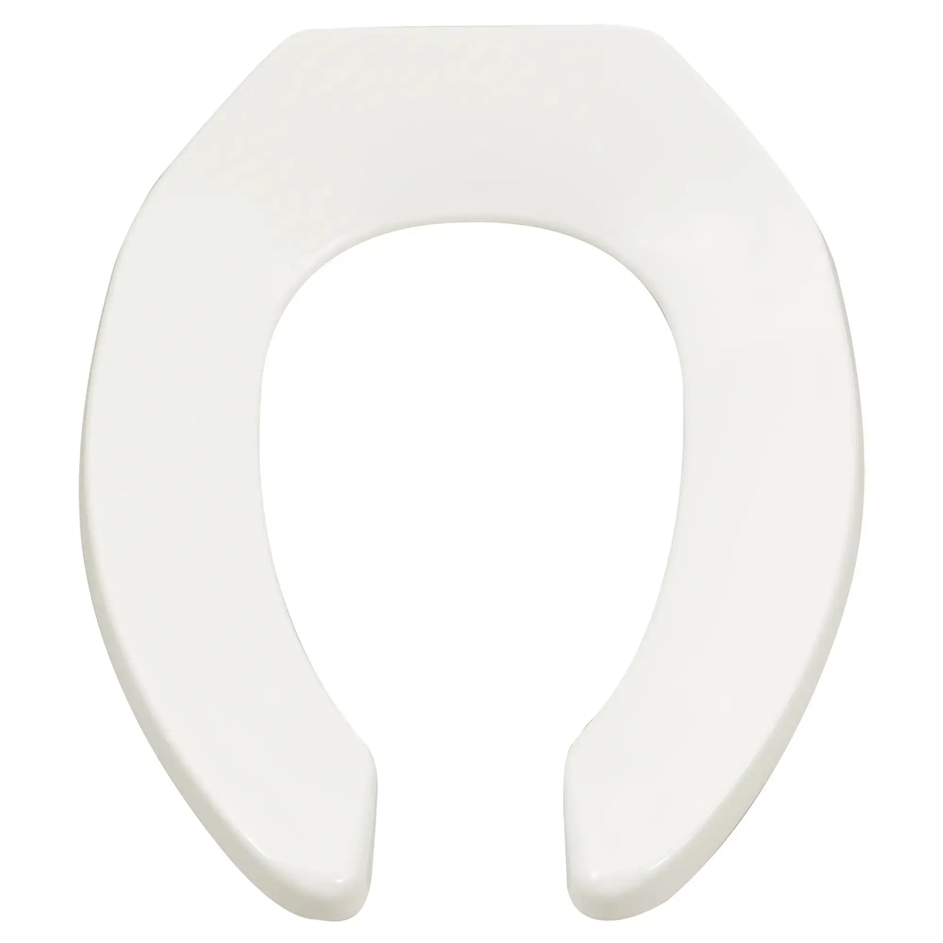 American Standard Commercial Heavy Duty Open Front Elongated Toilet Seat with EverClean Surface 5901110T.020 - Plumbing Market