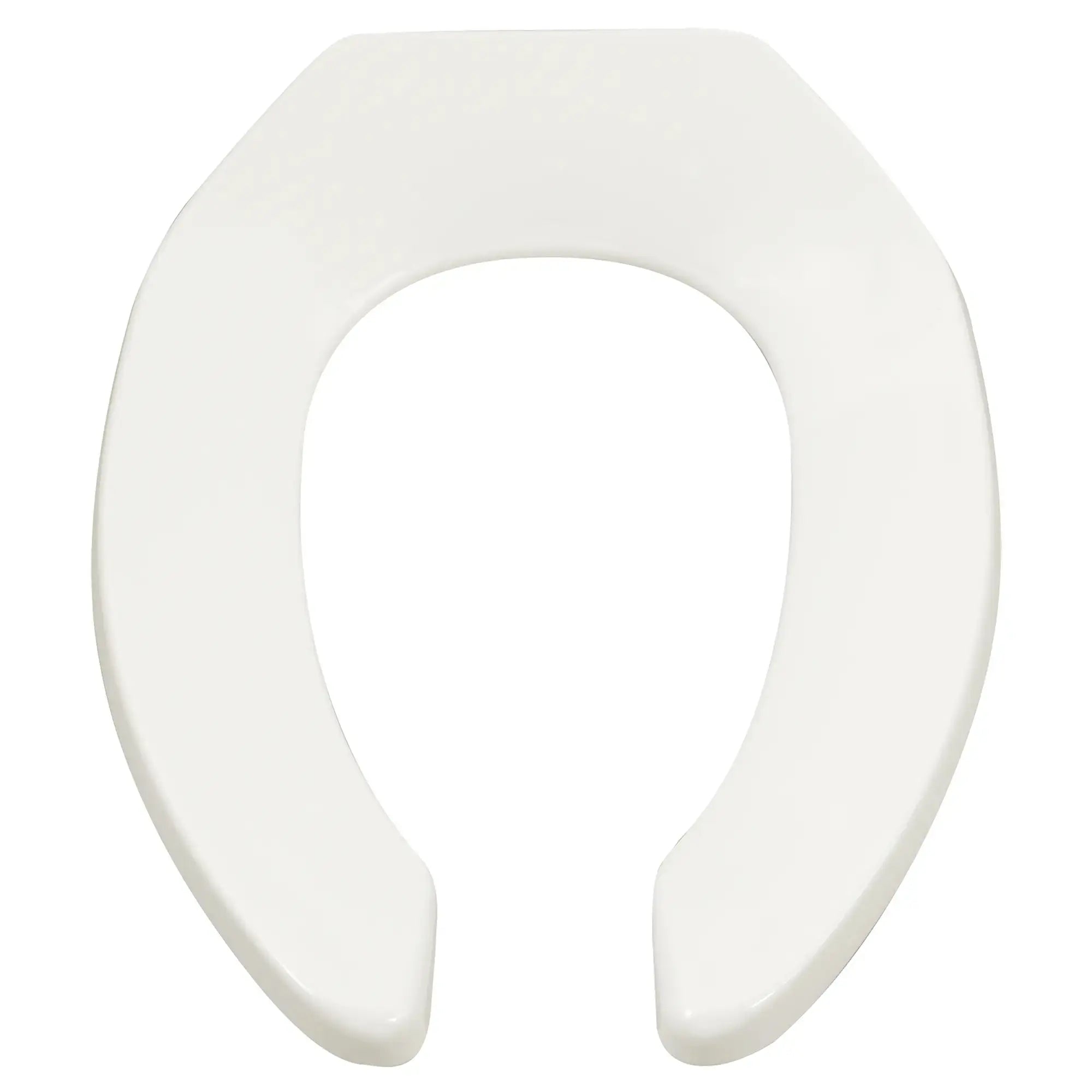 American Standard Commercial Heavy Duty Open Front Elongated Toilet Seat with EverClean Surface 5901110T.020 - Plumbing Market