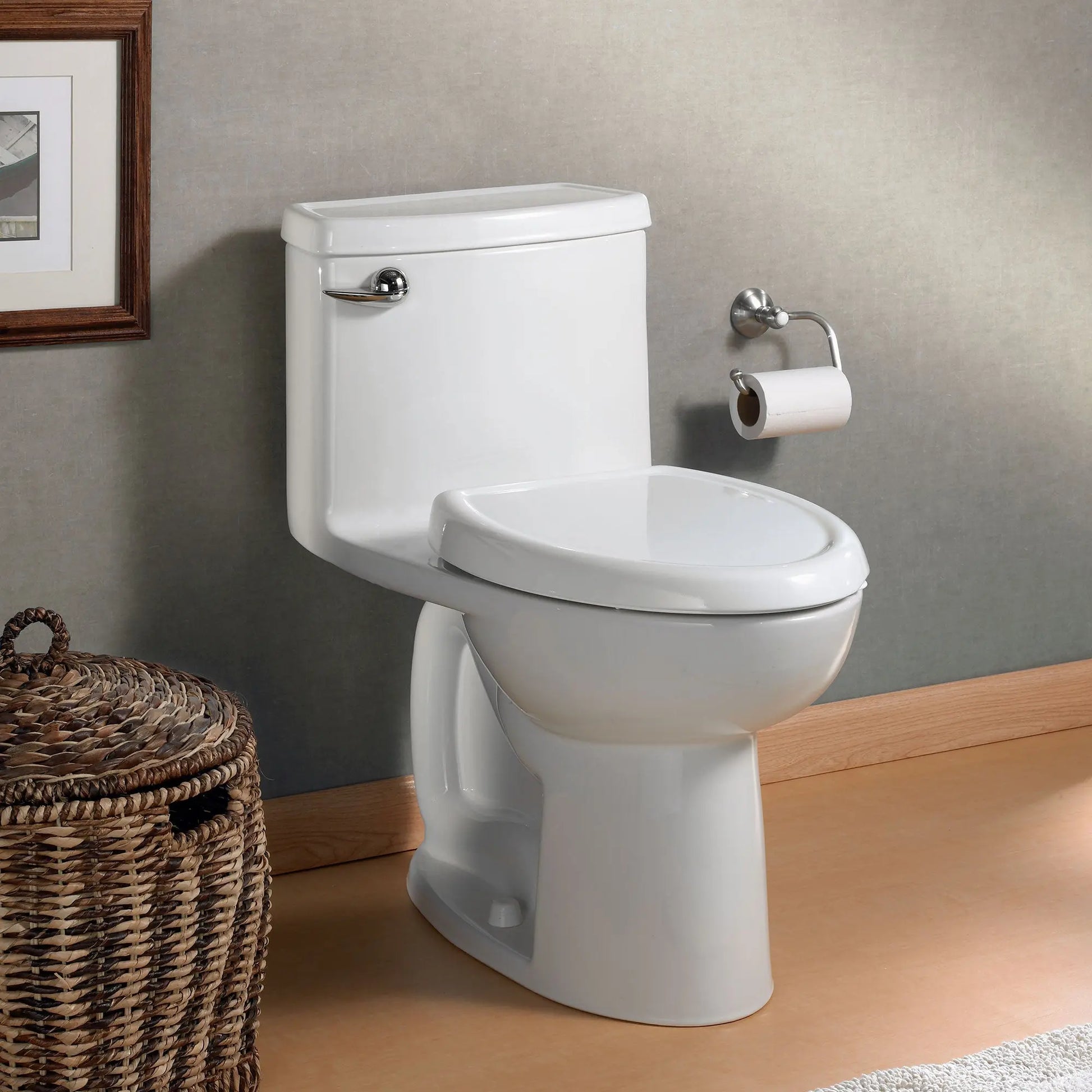 American Standard Compact Cadet 3 1.28 Elongated Toilet With Seat - Plumbing Market