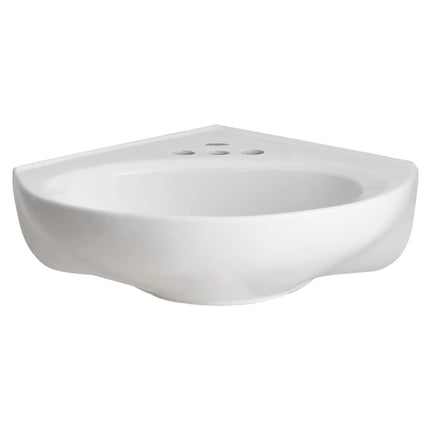 American Standard Cornice 4-Inch Centerset Pedestal Sink Top 611004.02 - Plumbing Market