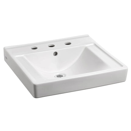 American Standard Decorum Wall-Hung EverClean Sink With 8-Inch Widespread 9024008EC.020 - Plumbing Market