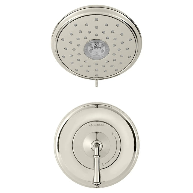 American Standard Delancey 1.8 gpm/6.8 L/min Shower Trim Kit With Water-Saving 4-Function Showerhead and Lever Handle TU052507.013 - Plumbing Market