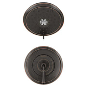 American Standard Delancey 1.8 gpm/6.8 L/min Shower Trim Kit With Water-Saving 4-Function Showerhead and Lever Handle TU052507.278 - Plumbing Market