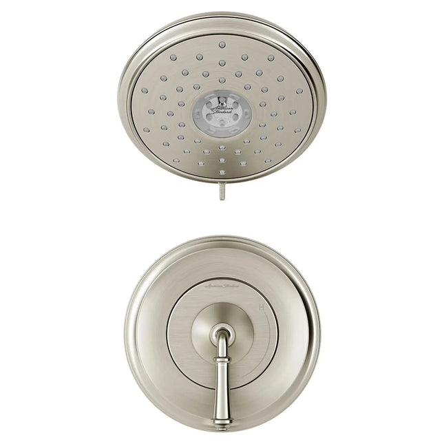 American Standard Delancey 1.8 gpm/6.8 L/min Shower Trim Kit With Water-Saving 4-Function Showerhead and Lever Handle TU052507.295 - Plumbing Market