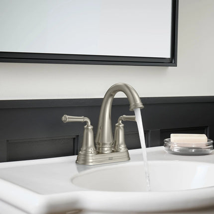 American Standard Delancey 4-Inch Centerset 2-Handle Bathroom Faucet 1.2gpm/4.5 L/min With Lever Handles 7052207.295 - Plumbing Market