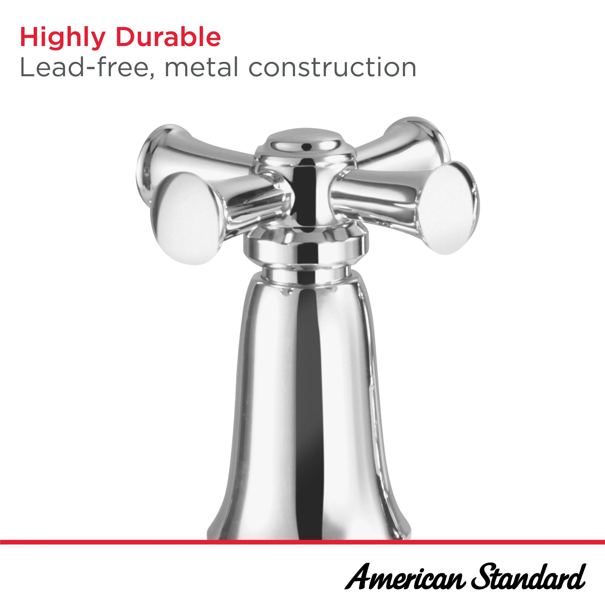 American Standard Delancey 8-Inch Widespread 2-Handle Bathroom Faucet 1.2 gpm/4.5 L/min With Cross Handles 7052827.013 - Plumbing Market