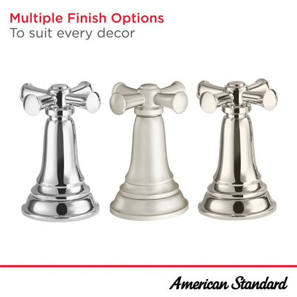 American Standard Delancey 8-Inch Widespread 2-Handle Bathroom Faucet 1.2 gpm/4.5 L/min With Cross Handles 7052827.013 - Plumbing Market