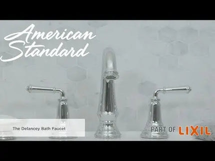 American Standard Delancey 8-Inch Widespread 2-Handle Bathroom Faucet 1.2 gpm/4.5 L/min With Cross Handles 7052827.295 - Plumbing Market