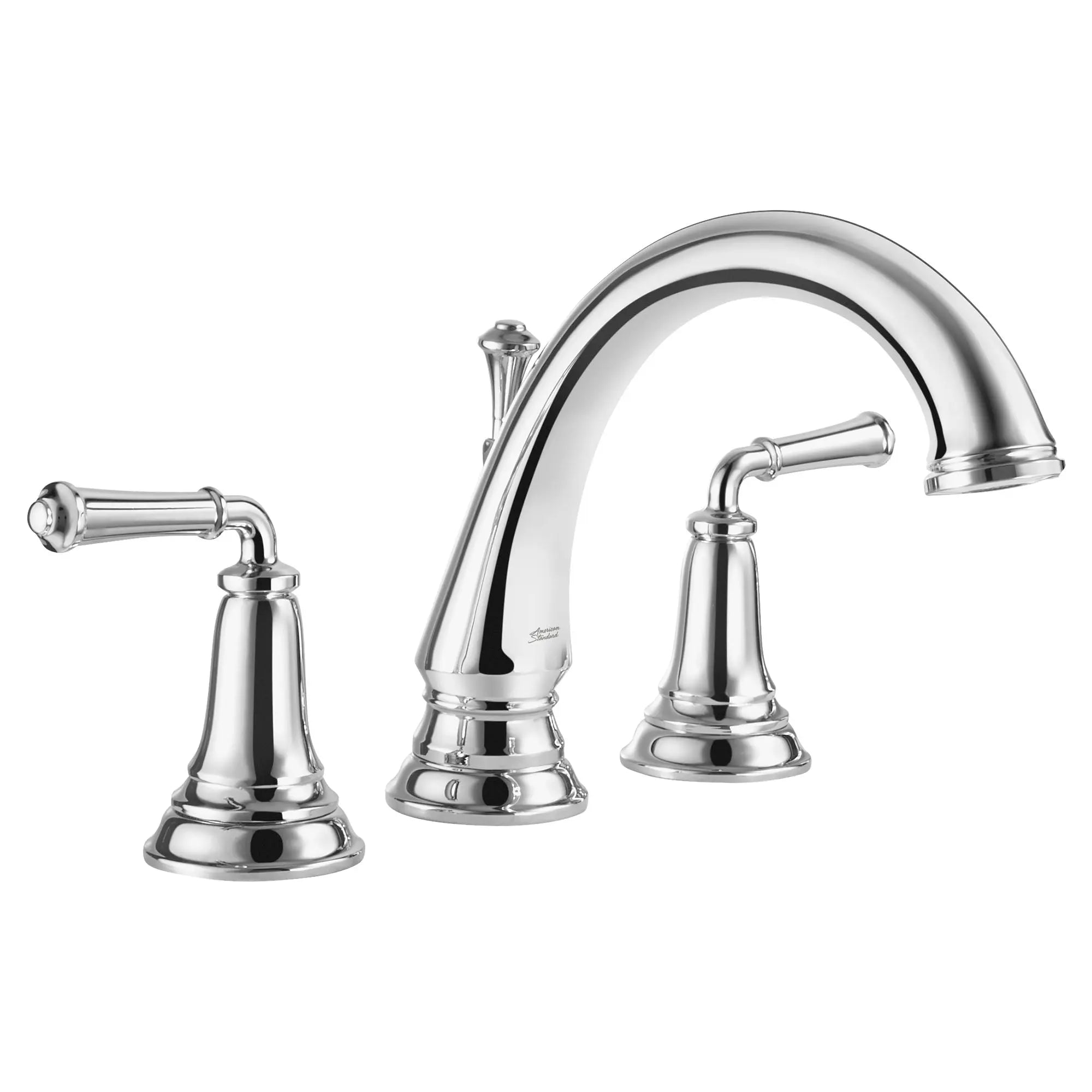 American Standard Delancey Bathtub Faucet With Lever Handles for Flash Rough-In Valve T052900.002 - Plumbing Market