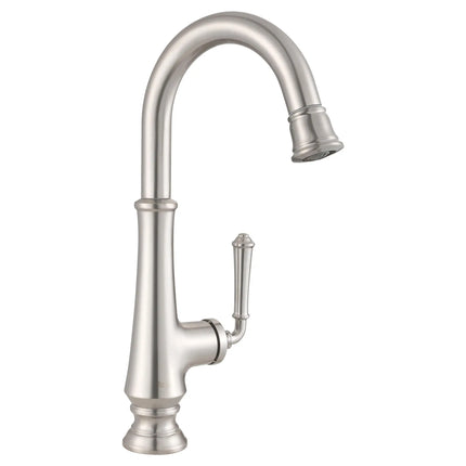 American Standard Delancey Single-Handle Pull-Down Bar Faucet 1.5 gpm/5.7 L/min 4279410.075 - Plumbing Market