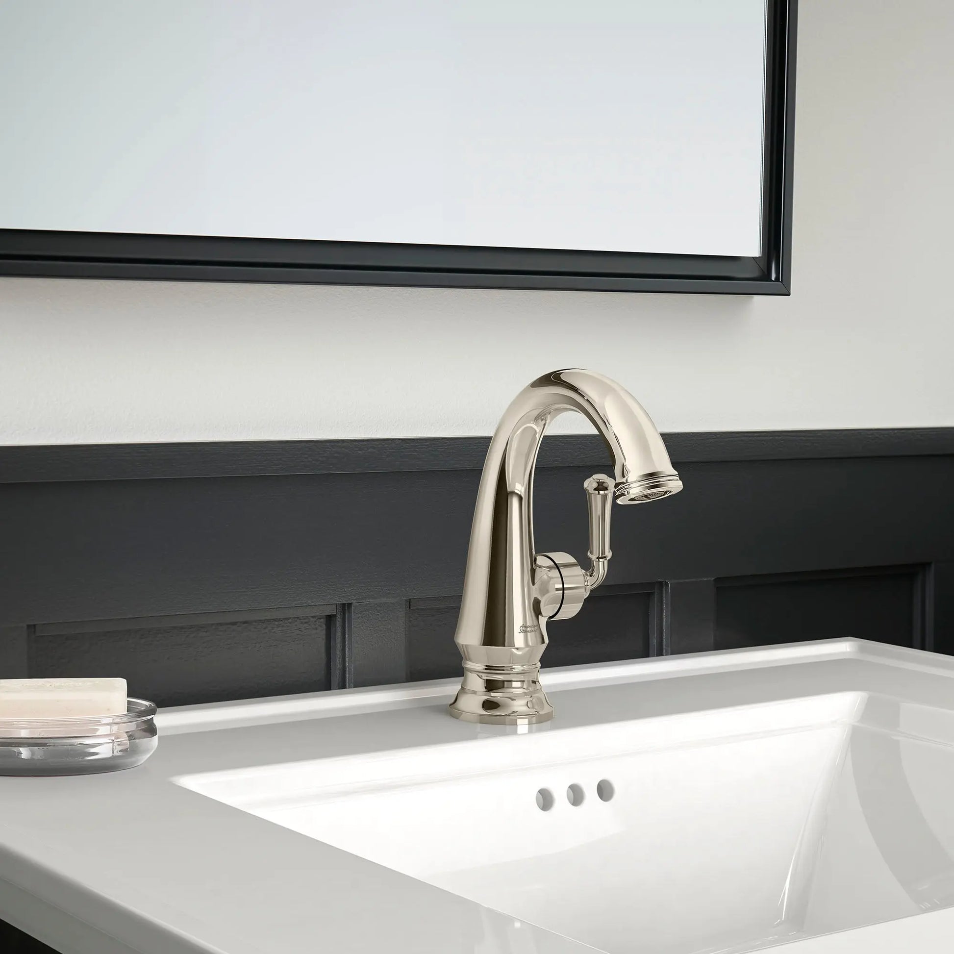 American Standard Delancey Single Hole Single-Handle Bathroom Faucet 1.2 gpm/4.5 L/min With Lever Handle 7052121.013 - Plumbing Market