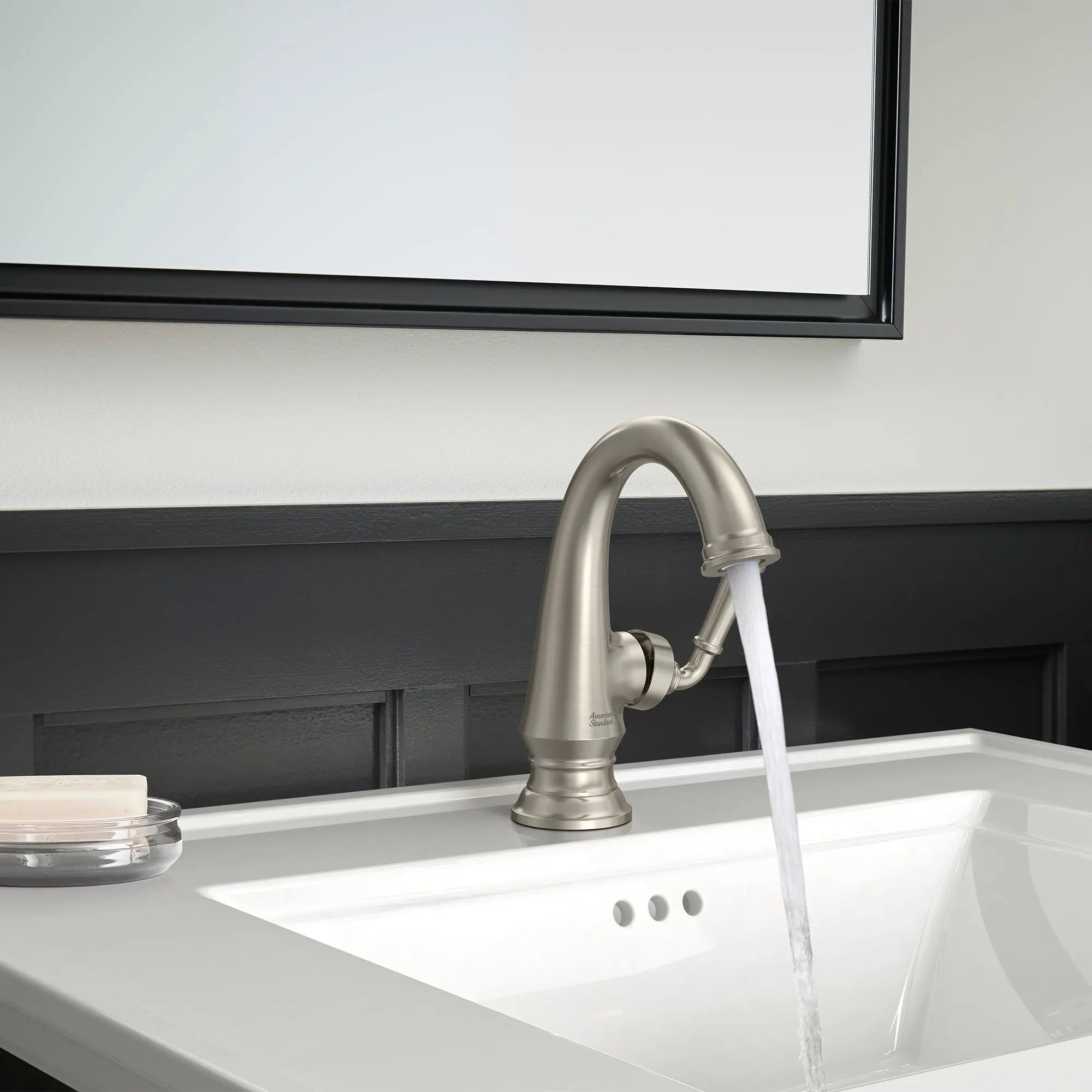 American Standard Delancey Single Hole Single-Handle Bathroom Faucet 1.2 gpm/4.5 L/min With Lever Handle 7052121.295 - Plumbing Market