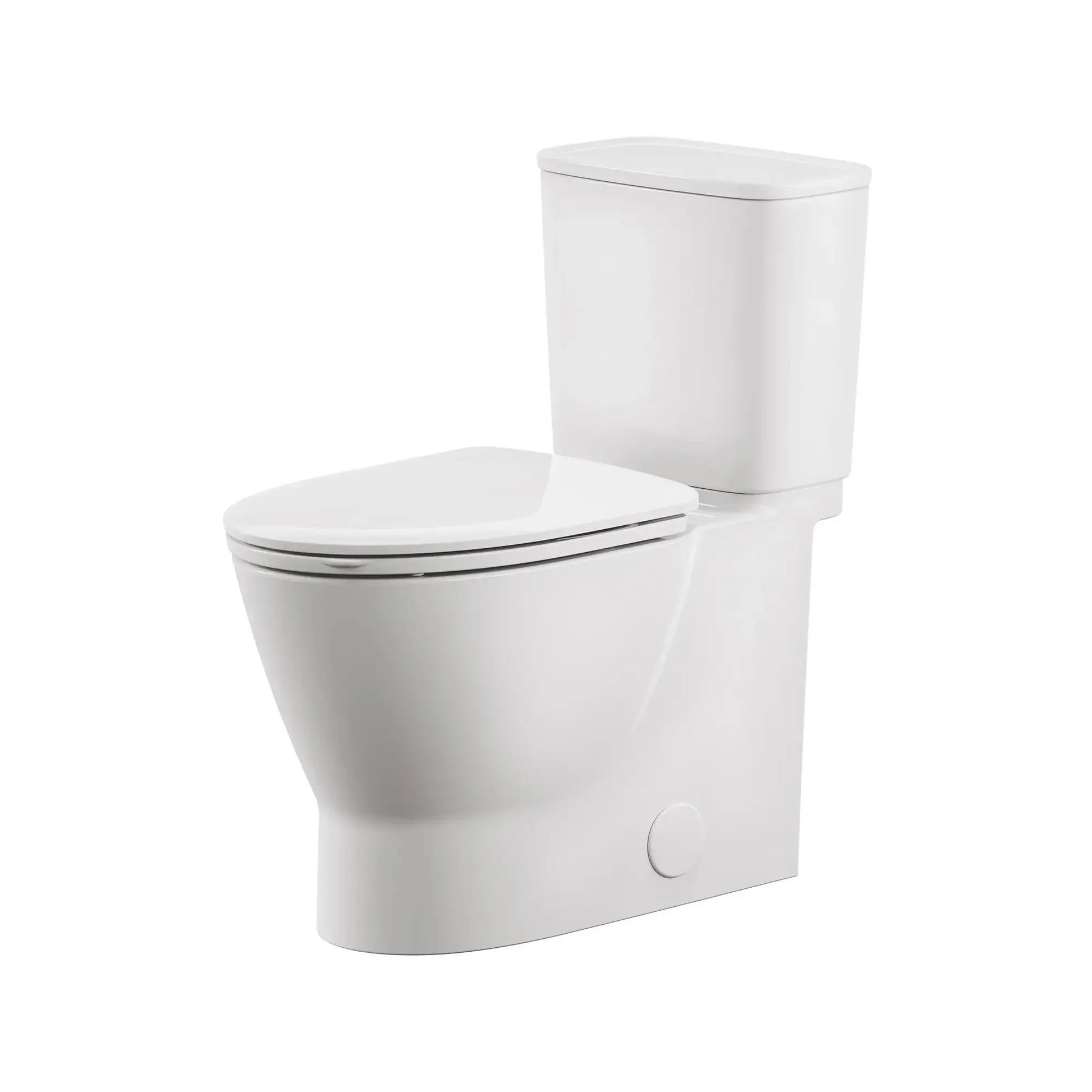 American Standard EcoStrength Aspiration Skirted Two-Piece Chair-Height Elongated Toilet With Seat - Plumbing Market