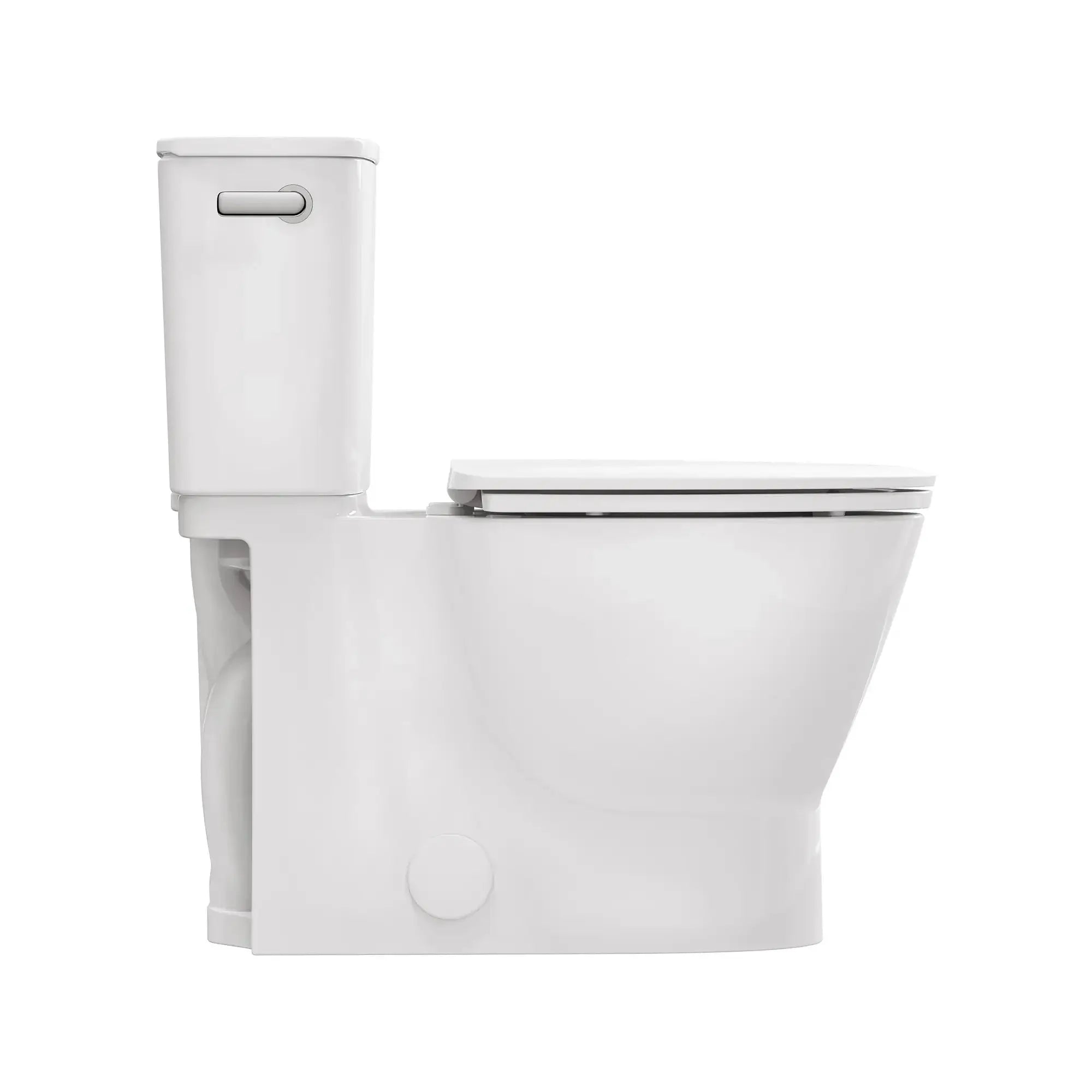 American Standard EcoStrength Aspiration Skirted Two-Piece Chair-Height Elongated Toilet With Seat - Plumbing Market