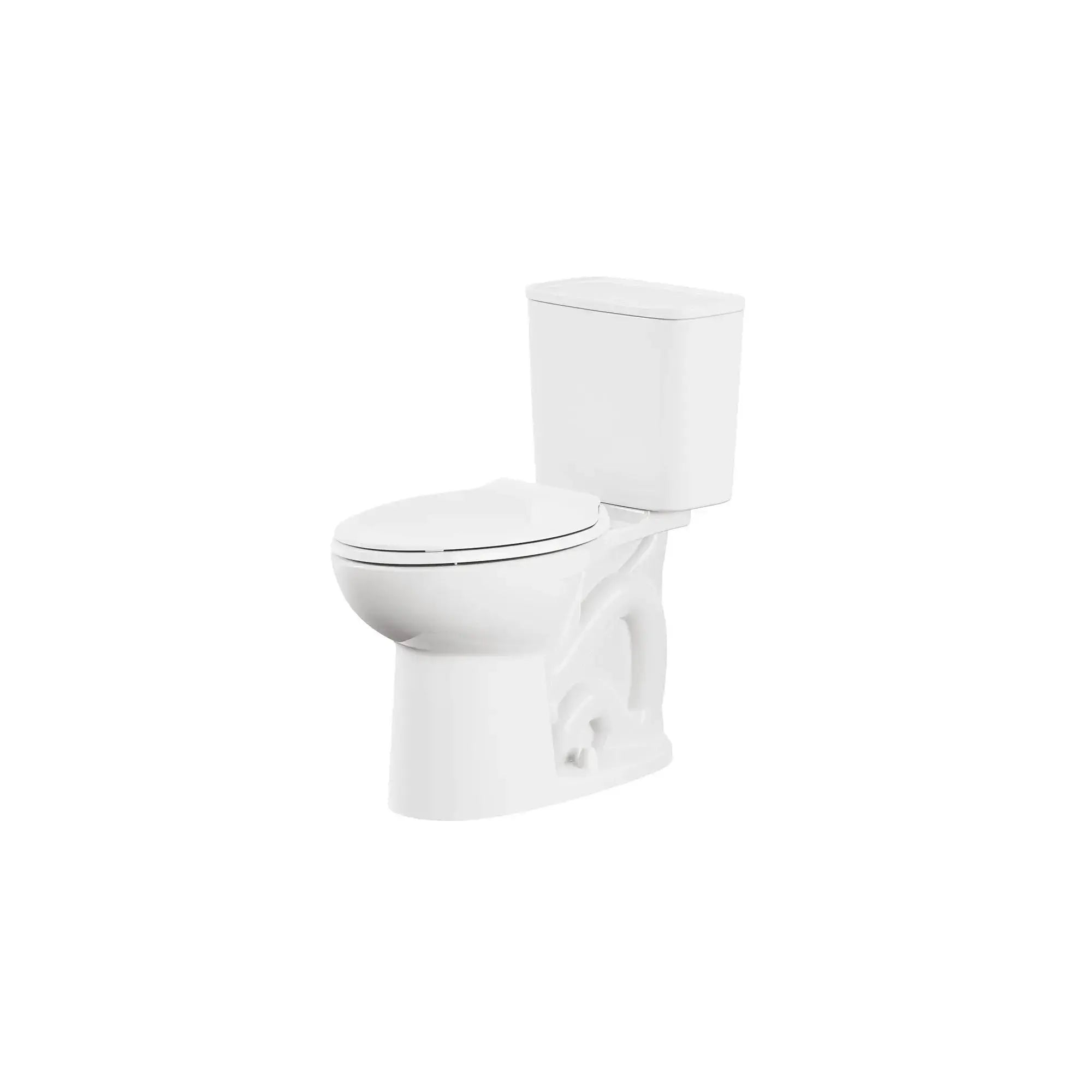 American Standard EcoStrength Aspirations Two-Piece Chair Height Elongated Toilet Less Seat - Plumbing Market