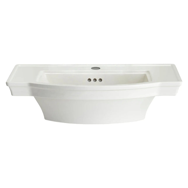 American Standard Estate Center Hole Only Pedestal Sink Top 900001.02 - Plumbing Market