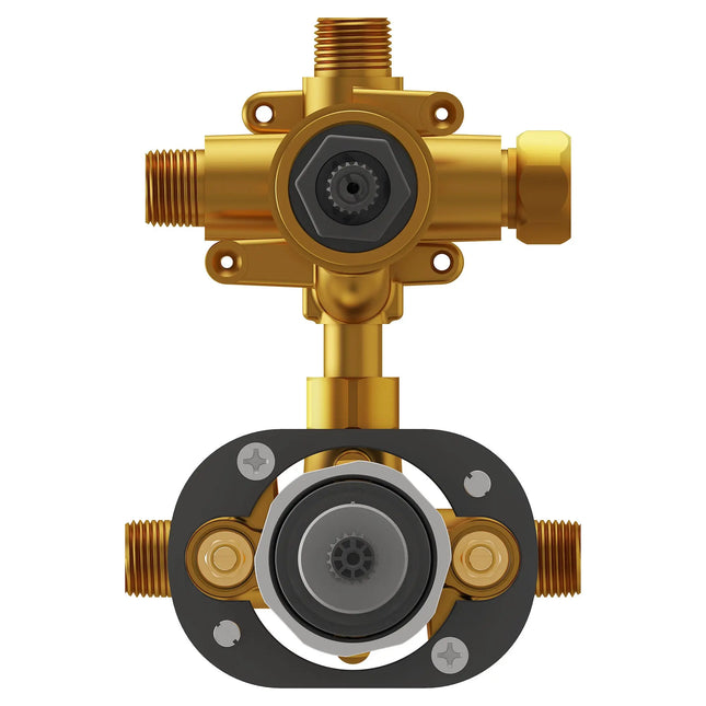 American Standard Flash 2-Way Integrated Shower Diverter Rough-In Valve with Pressure Balance Valve Cartridge RU521 - Plumbing Market