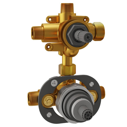 American Standard Flash 2-Way Integrated Shower Diverter Rough-In Valve with Pressure Balance Valve Cartridge RU521 - Plumbing Market
