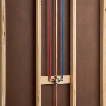 American Standard Flash Shower Rough-In Valve With PEX Inlet Elbows/Universal Outlets With Screwdriver Stops for Crimp Ring System RU107ESS - Plumbing Market