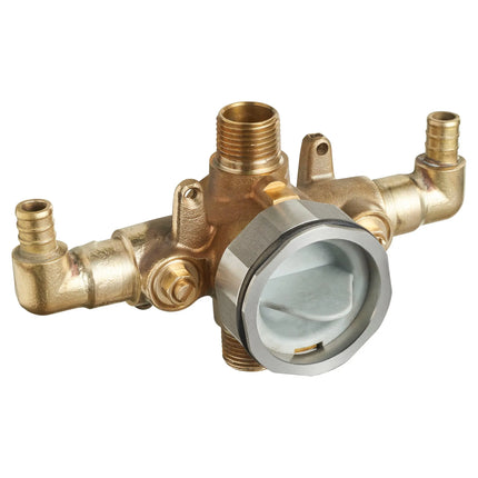 American Standard Flash Shower Rough-In Valve With PEX Inlet Elbows/Universal Outlets With Screwdriver Stops for Crimp Ring System RU107ESS - Plumbing Market