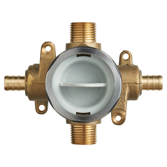 American Standard Flash Shower Rough-In Valve With PEX Inlets Universal Outlets for Crimp Ring System - Plumbing Market