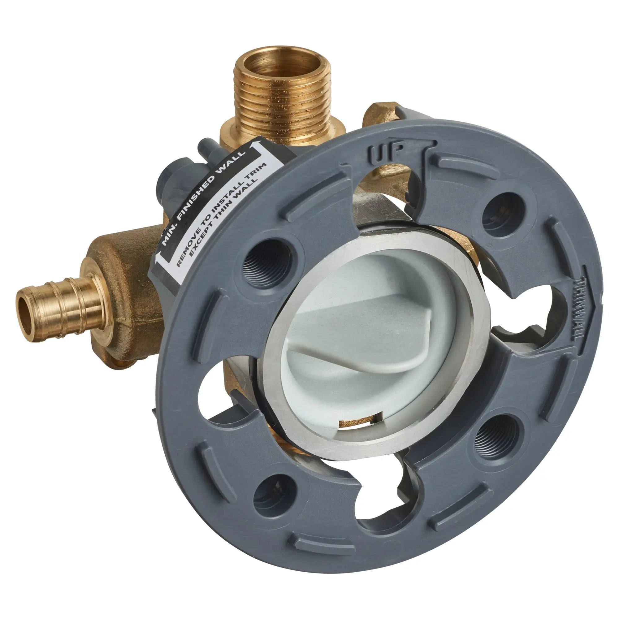 American Standard Flash Shower Rough-In Valve With PEX Inlets Universal Outlets for Crimp Ring System - Plumbing Market