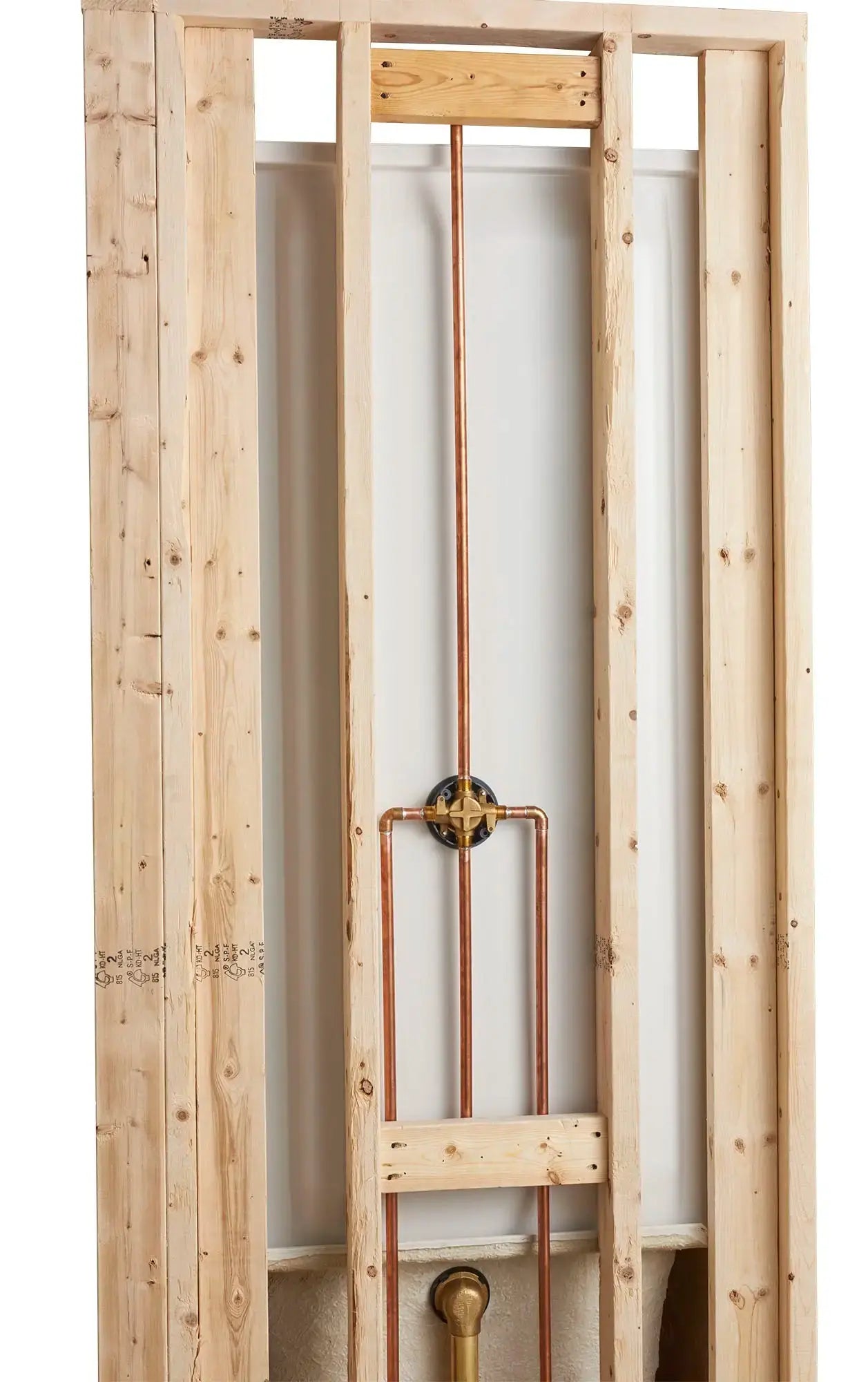American Standard Flash Shower Rough-In Valve With Universal Inlets Outlets - Plumbing Market