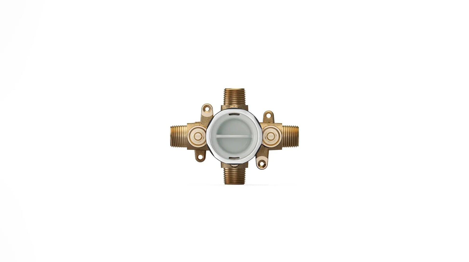 American Standard Flash Shower Rough-In Valve With Universal Inlets Outlets With Screwdriver Stops - Plumbing Market