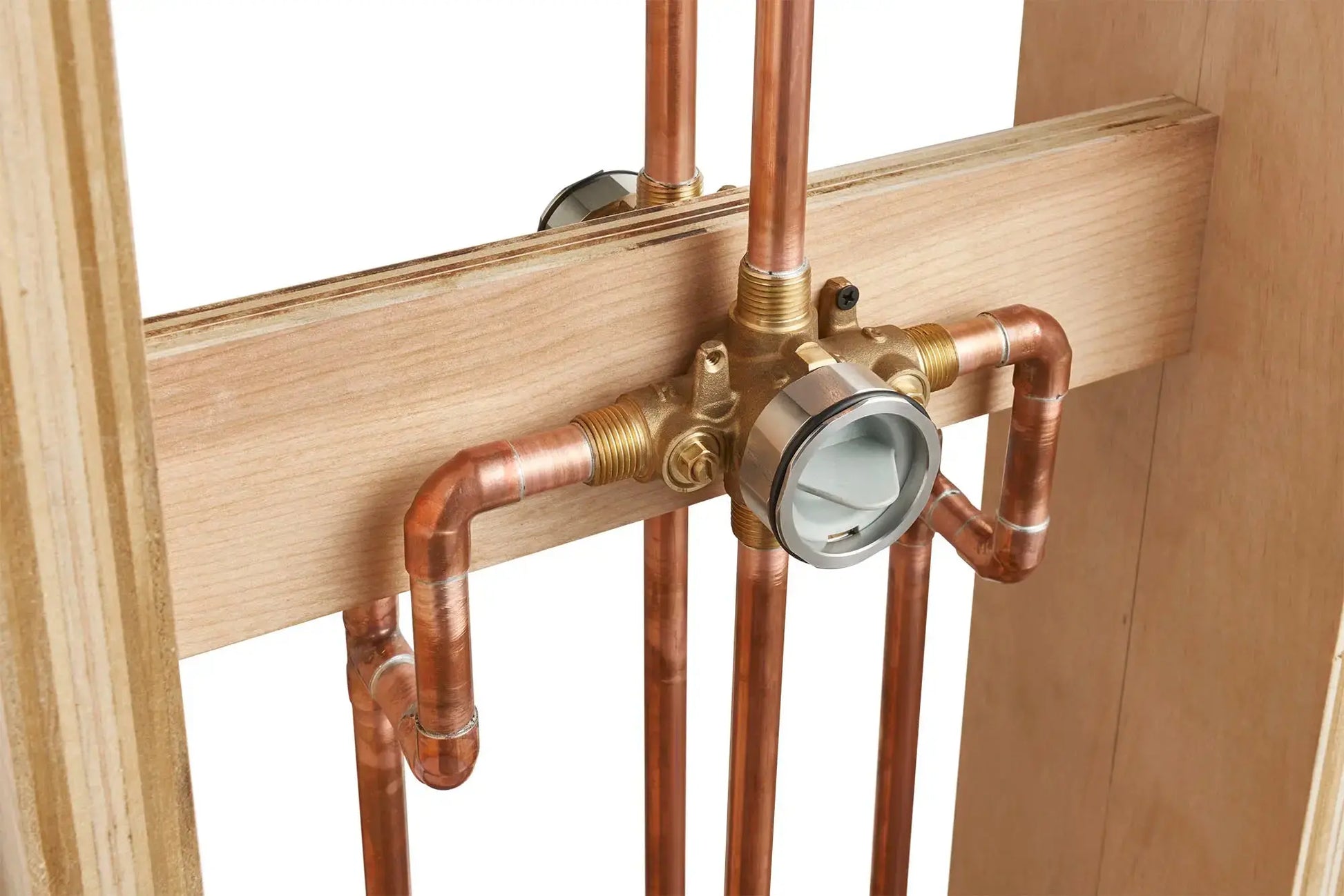 American Standard Flash Shower Rough-In Valve With Universal Inlets Outlets With Screwdriver Stops - Plumbing Market