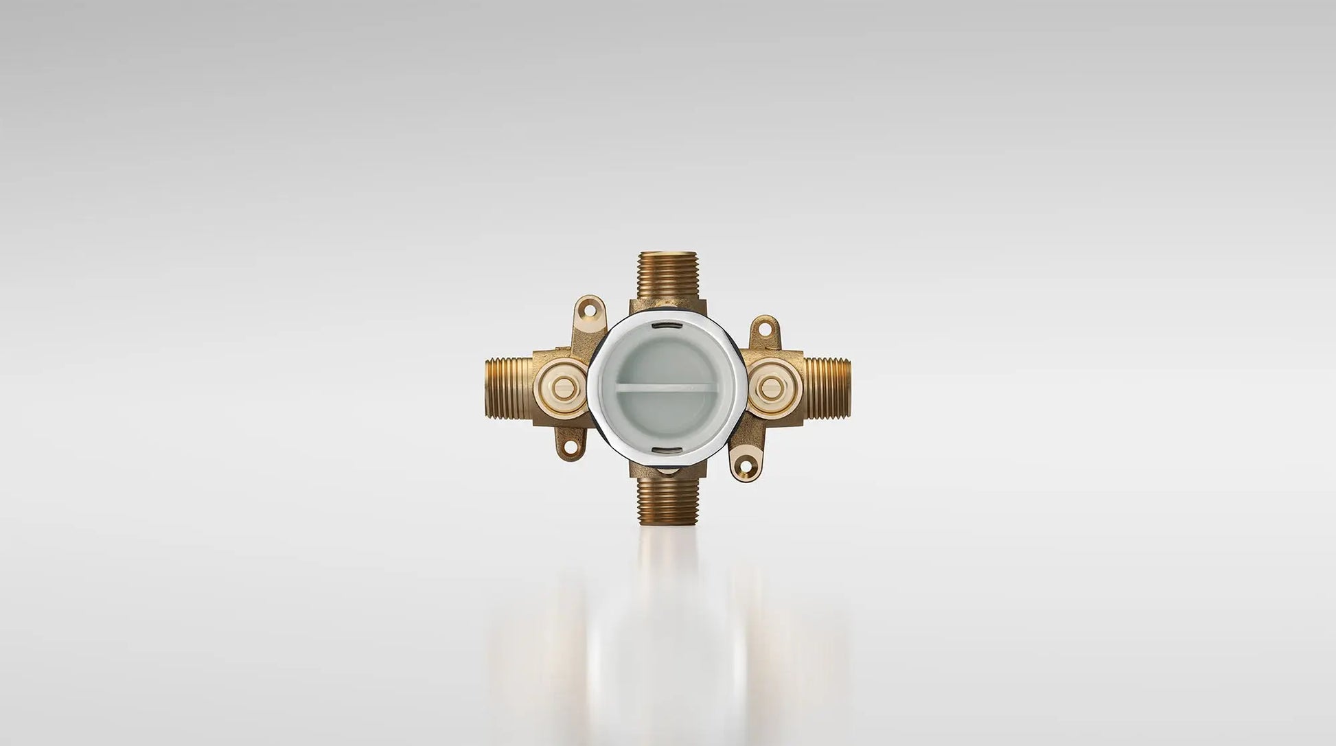 American Standard Flash Shower Rough-In Valve With Universal Inlets Outlets With Screwdriver Stops - Plumbing Market