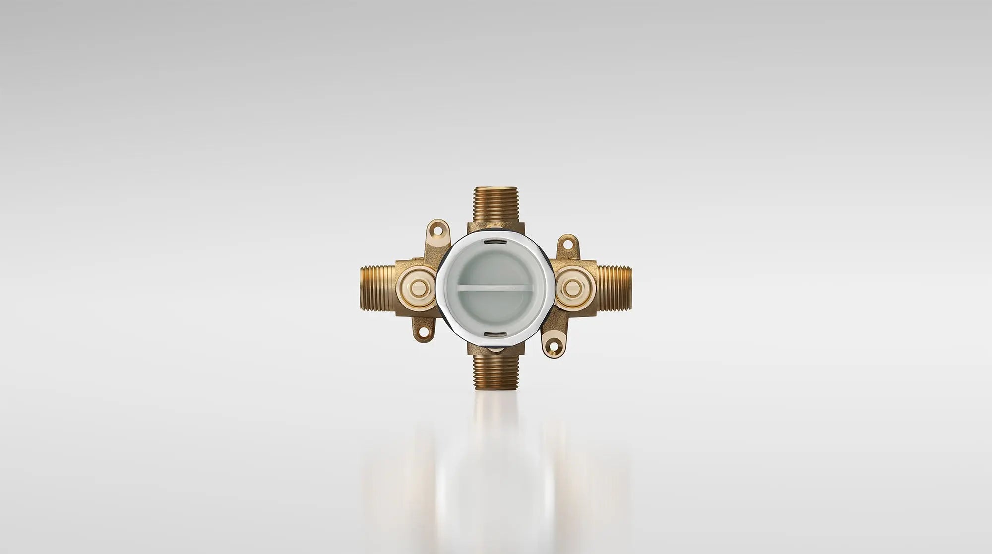 American Standard Flash Shower Rough-In Valve With Universal Inlets Outlets With Screwdriver Stops - Plumbing Market