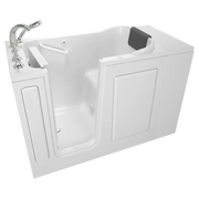 American Standard Gelcoat Premium Series 28 x 48-Inch Walk-in Tub With Air Spa System - Left-Hand Drain With Faucet C2848.109.ALW - Plumbing Market